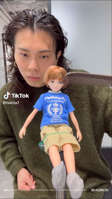 カットされるはるとくん