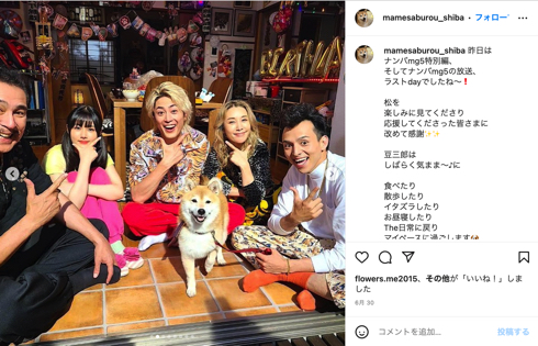 「ナンバMG5」「やんごとなき一族」「駐在刑事」豆三郎くん逝去