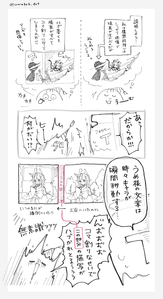 小説を書くときの想像方法　umekob.『右から二番目の夏』「シュガーレス・レモネード　10年後、初恋の彼と…」