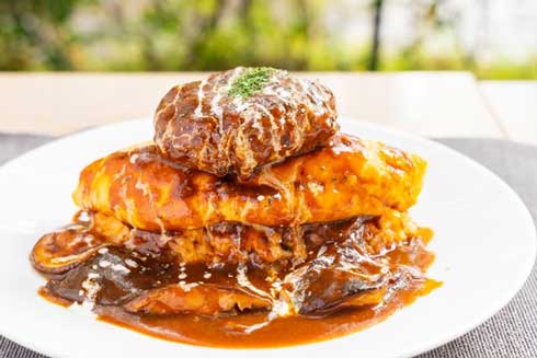 たまご専門店 TAMAGOYA デラックスいちごモンブランパフェ STRAWBERRY FAIR