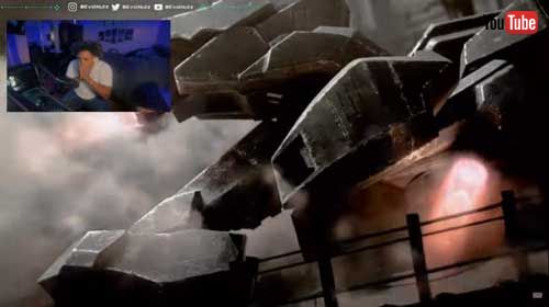 アーマードコア 新作発表 ファン リアクション 興奮 シャツ 裂く