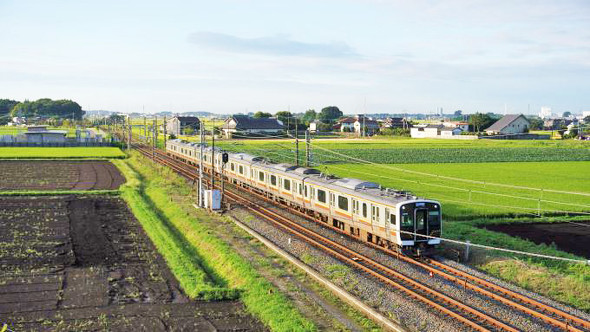 E131系電車・普通列車、東北本線・氏家〜蒲須坂間