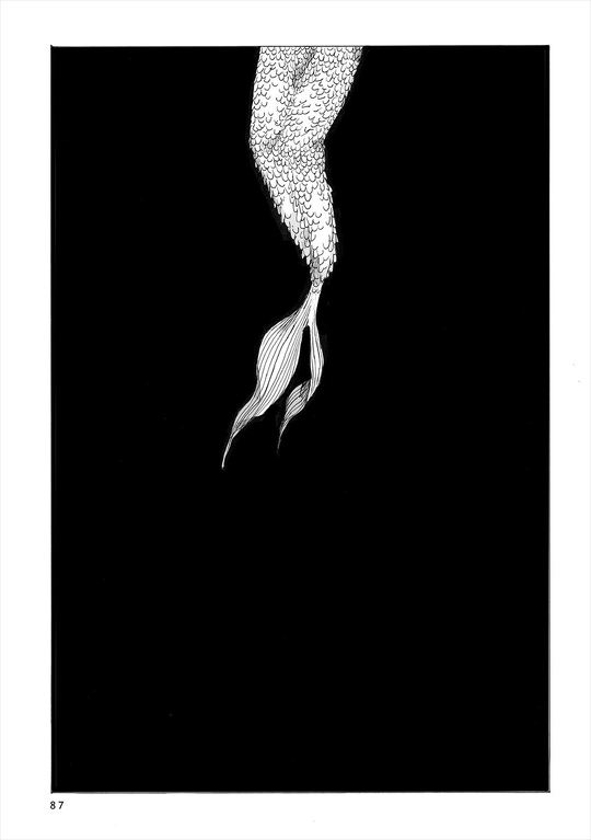 友達が突然人魚になった……人でなくなった少女とその世話をする少女を描く漫画「適者生存」が「ちょっと怖いけど綺麗」「引き込まれた」と多くの読者を魅了