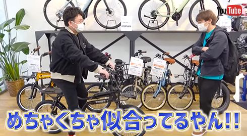 欲しかった「EZ」にまたがる橋本さん