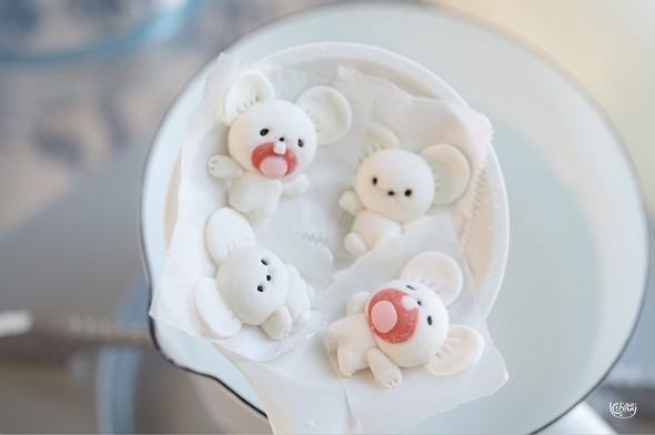 イッカネズミのデコ白玉