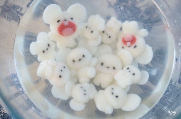イッカネズミのデコ白玉