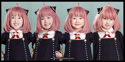 ミュージカル「SPY×FAMILY」アーニャ役を演じる池村碧彩&井澤美遥&福地美晴&増田梨沙