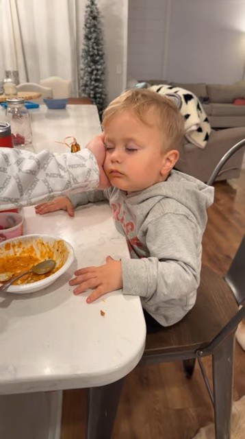 うとうと赤ちゃん