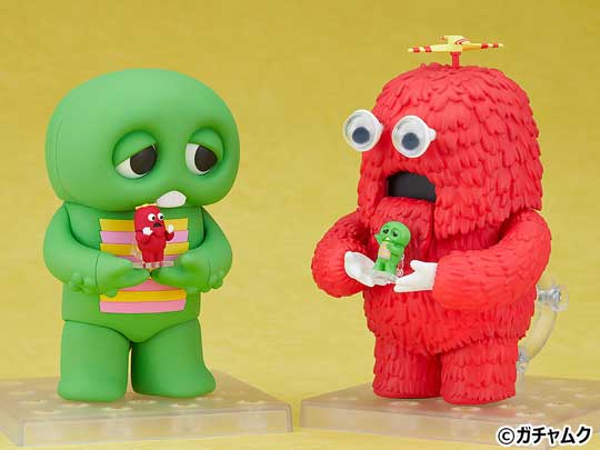 ねんどろいど ガチャピン ムック 可動 フィギュア