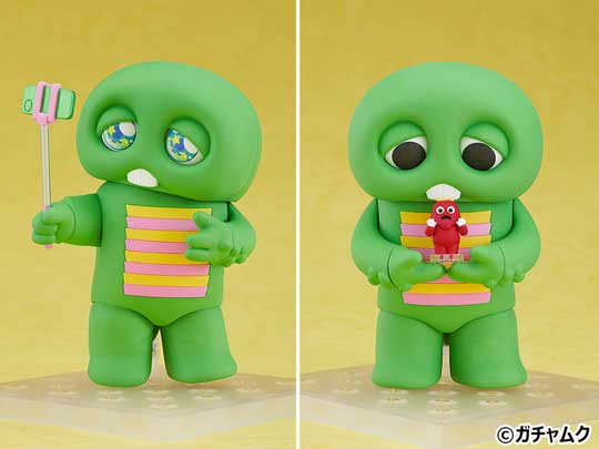 ねんどろいど ガチャピン ムック 可動 フィギュア