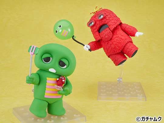 ねんどろいど ガチャピン ムック 可動 フィギュア