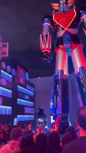 サウジアラビア ブルバードワールド ジャパンアニメタウン 日本 エリア パビリオン サイバーパンク