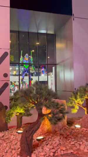 サウジアラビア ブルバードワールド ジャパンアニメタウン 日本 エリア パビリオン サイバーパンク