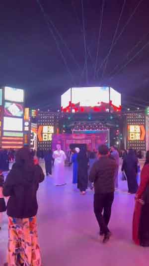 サウジアラビア ブルバードワールド ジャパンアニメタウン 日本 エリア パビリオン サイバーパンク