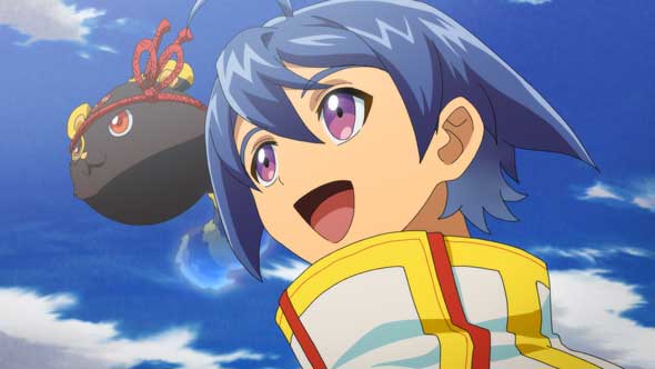 城郭合体オシロボッツ お城 アニメ 巨大ロボット 変形