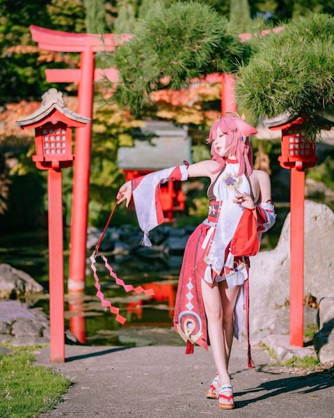 八重神子 原神 コスプレ