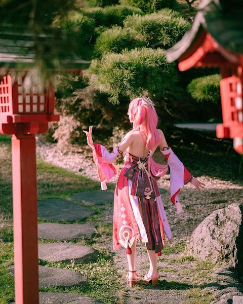 八重神子 原神 コスプレ