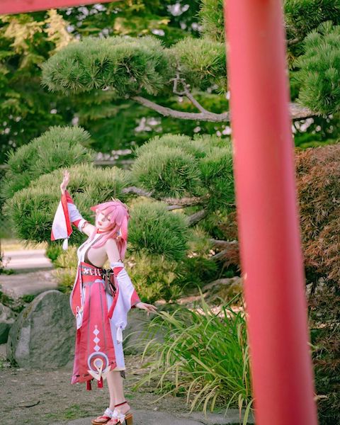 八重神子 原神 コスプレ