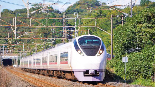 E657系電車・特急「ひたち」、常磐線・内郷〜湯本間