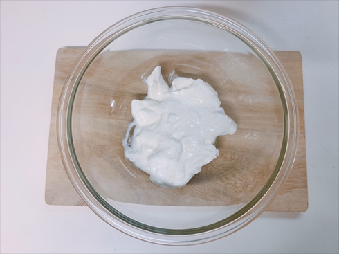 マシュマロ ヨーグルト デザート