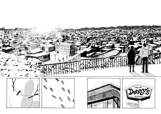 突然親友を亡くした女性が、その死を悼む様を描いた漫画「雪のまち」が、心に刺さる物語で反響を呼んでいます