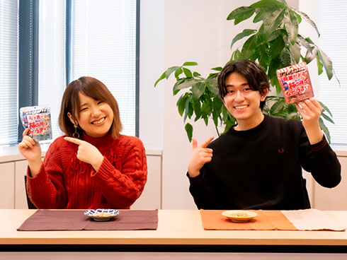 亀田のなぜうま・内原さんと宮下さん