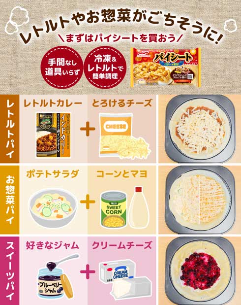 レトルトや残り物がごちそうになる 自家製大きなパイメーカー サンコー