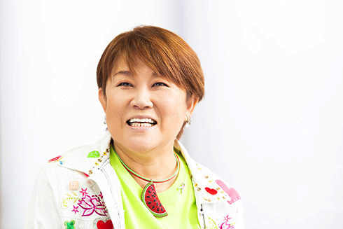 漫才日本一決定戦「M-1グランプリ2022」審査員のピン芸人の山田邦子