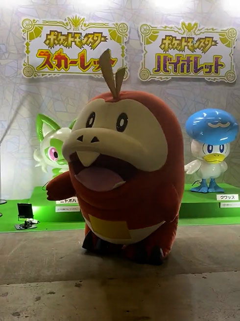 ホゲータが立っているところ