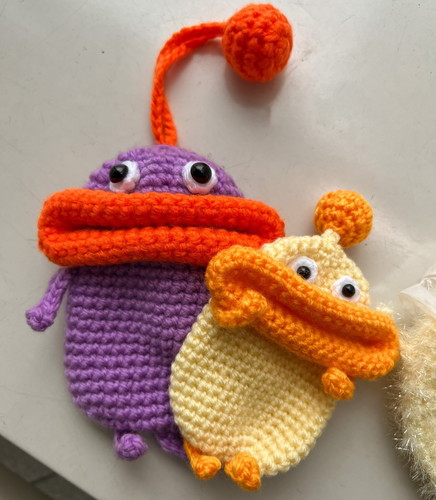 「友達のママに作ってもらったキーケース」