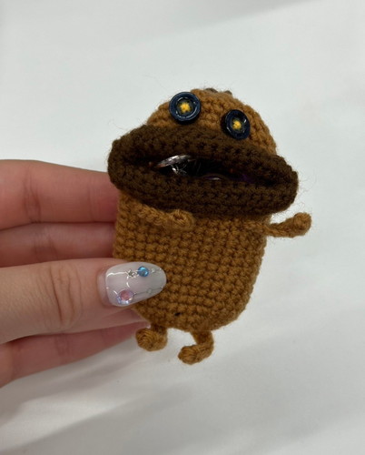 「友達のママに作ってもらったキーケース」