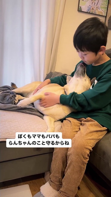 お兄ちゃんとラン