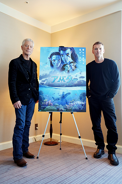 サム・ワーシントンとスティーヴン・ラング