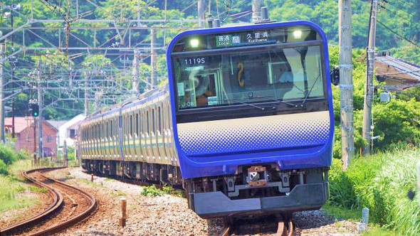 E235系電車・普通列車、横須賀線・北鎌倉〜鎌倉間