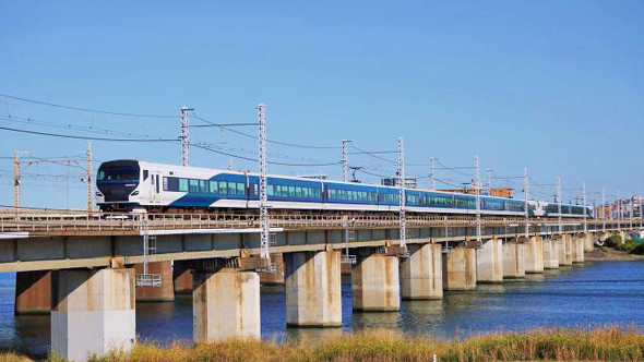 E257系電車・特急「踊り子」、東海道本線・茅ヶ崎〜平塚間