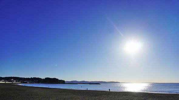 湘南の海（片瀬東浜）