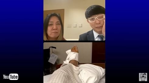 ジャガー横田と夫と息子