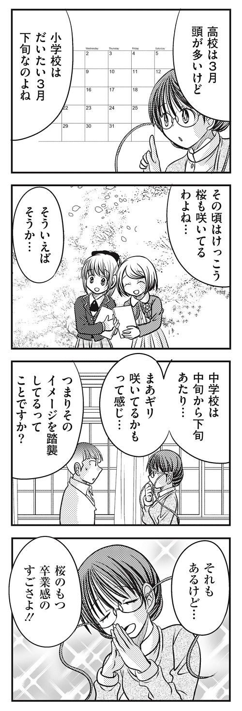 心的飽和 卒業式 ゆっくり解説