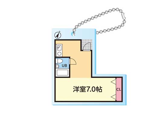 間取り キーホルダー カプセルトイ