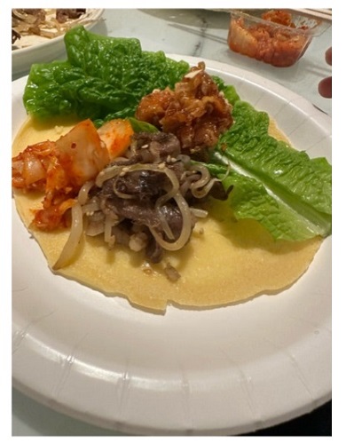 才賀紀左衛門のパートナーである絵莉が用意したクレープパーティー