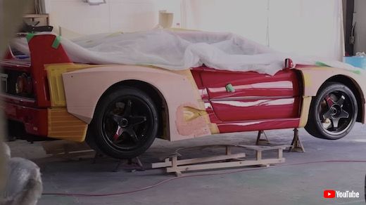 フェラーリ F40 カスタム リバティーウォーク 東京オートサロン2023