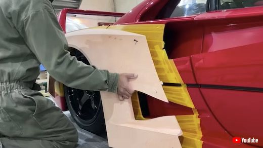 フェラーリ F40 カスタム リバティーウォーク 東京オートサロン2023