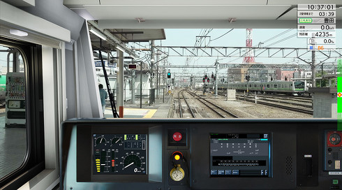 JR東日本公式のゲーム「東日本トレインシミュレーター」　運転士の訓練システムをアレンジしているためリアル