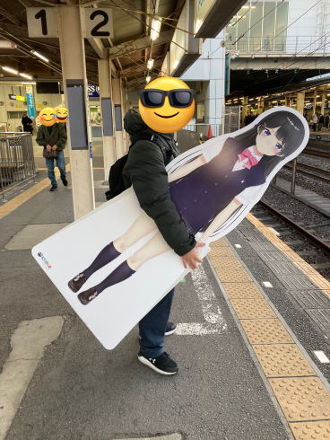 月ノ美兎等身大パネル