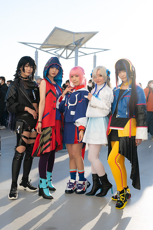 「KAMITSUBAKI STUDIO」V.W.P衣装併せ