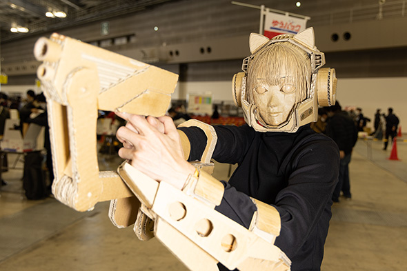 あいだっこ師匠の段ボールアート