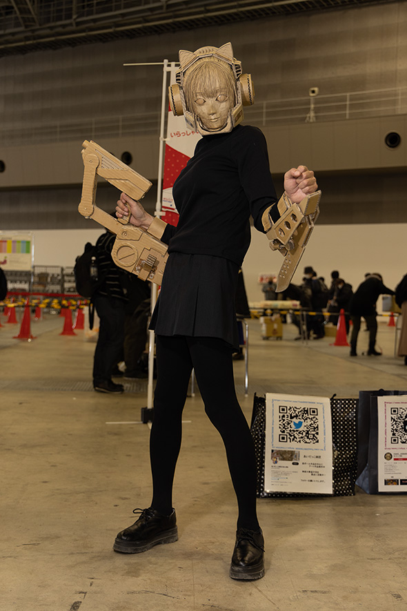 あいだっこ師匠の段ボールアート