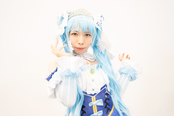 奏雨の雪ミク（初音ミク）2019