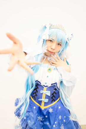 奏雨の雪ミク（初音ミク）2019