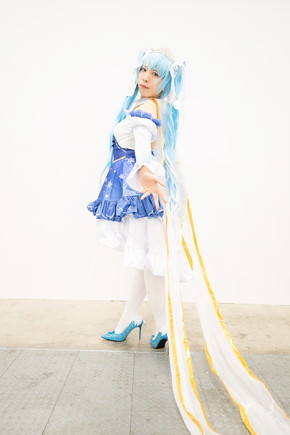 奏雨の雪ミク（初音ミク）2019